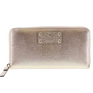 KATE SPADE New York Wellesley Neda
Rosegold Leather Zip Around Wallet Cl…